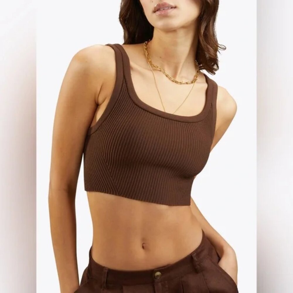 NWT Cuts Clothing Coreflex  Cropped Tank Top